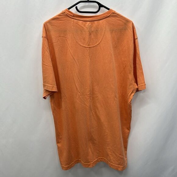 Izod Saltwater orange/peach shirt sz L - Picture 5 of 5